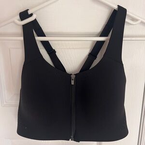 VSX Black Cross-Back Sports Bra